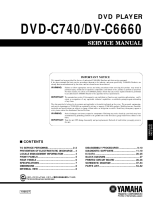 Yamaha DVC-6660 - Service Manual